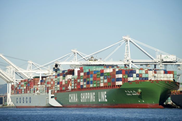 Cosco, OOCL incurred over $40 million in initial US port fees