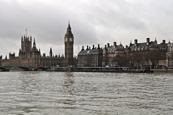 Big Ben and Westminster Bridge at dusk. Big Ben and Westminster Bridge at dusk.