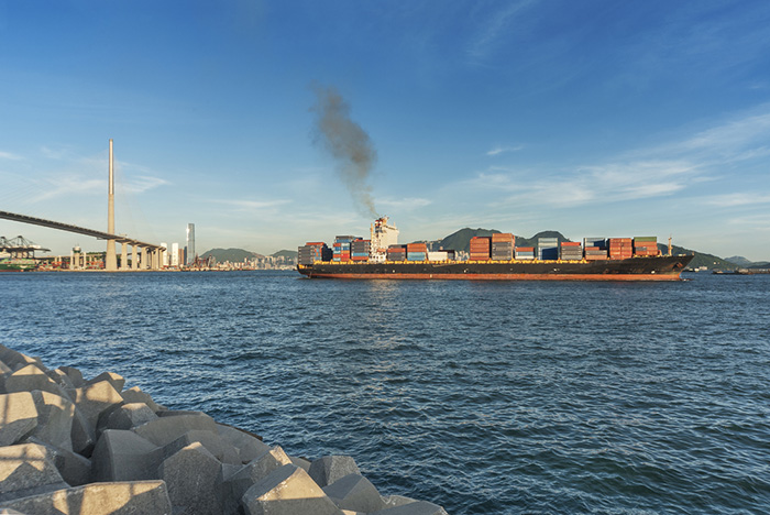 Less ships may enter and leave Hong Kong Harbor, pictured, as a result of possible upcoming changes in China's cabotage regulations.