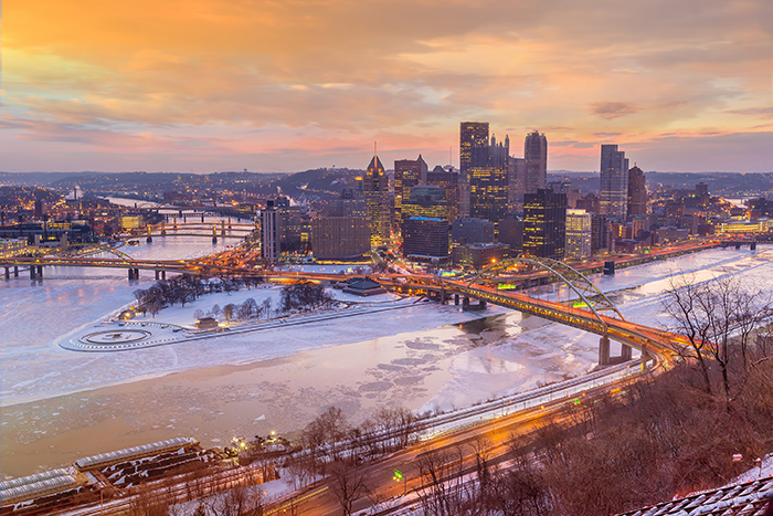 The new service from Virginia grants access to Pittsburgh and points beyond.