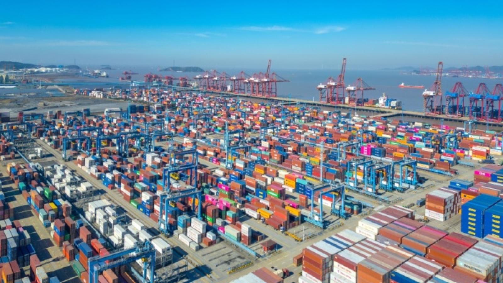 Ningbo's modern trade hub