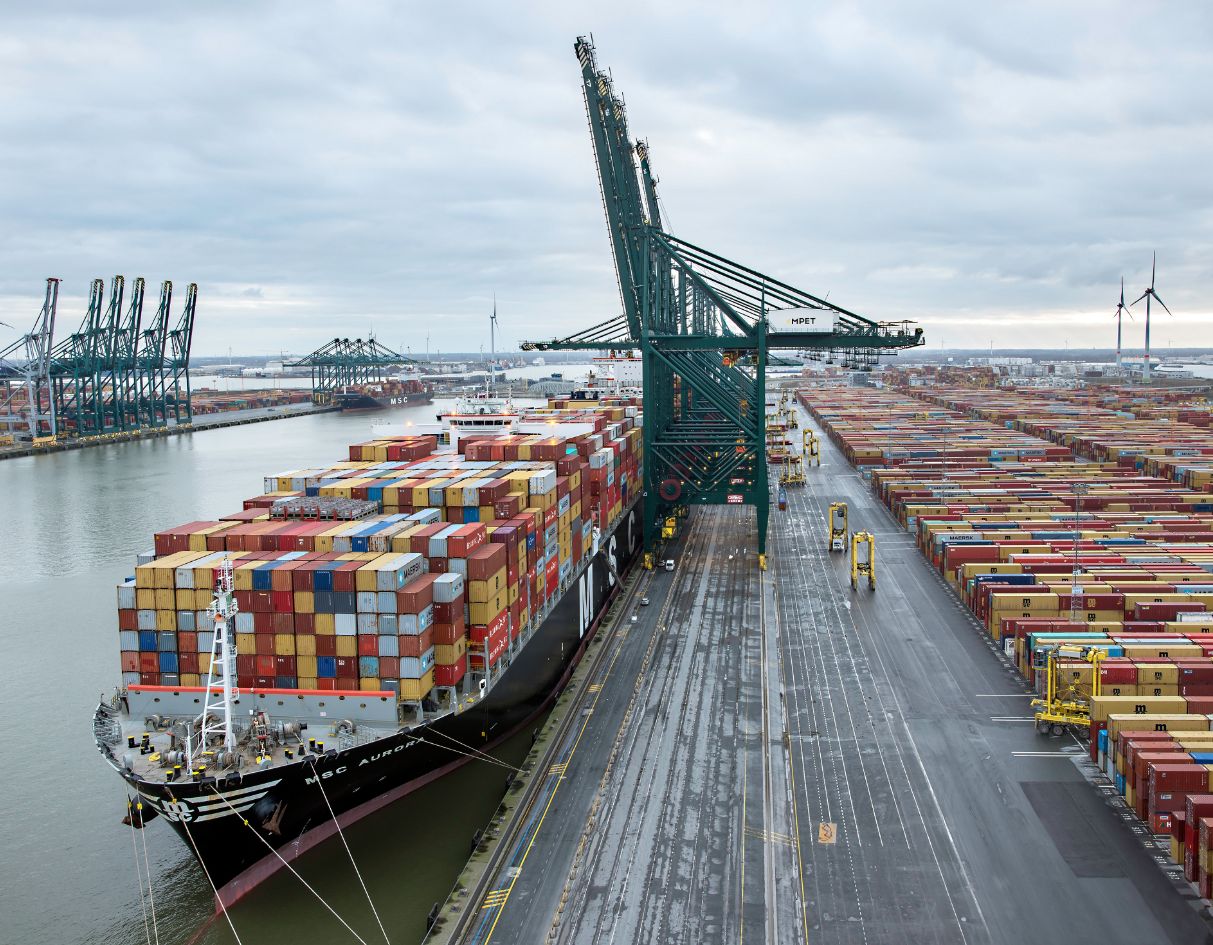 Vận chuyển hàng đường biển từ Việt Nam đi cảng Antwerp, Bỉ