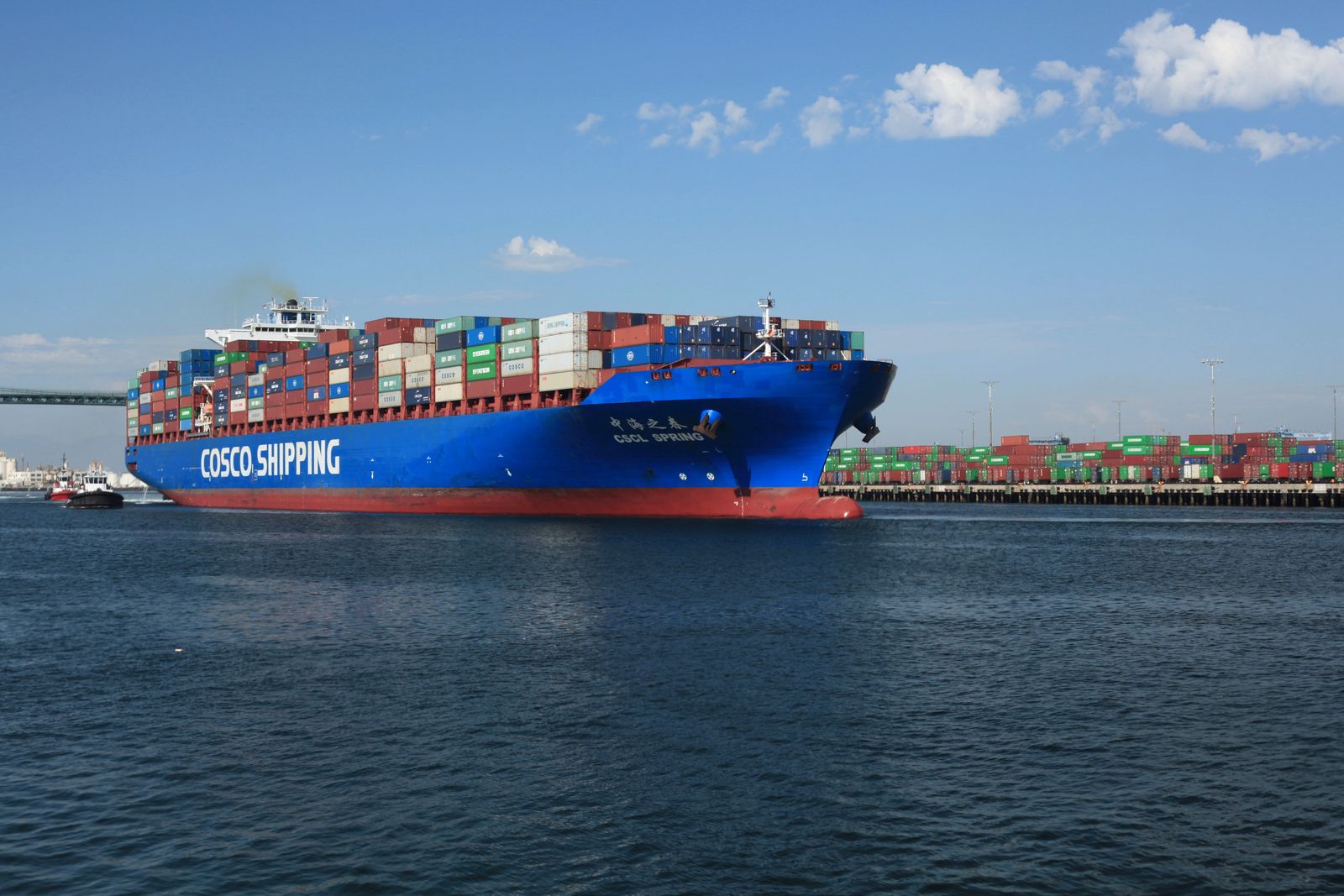 Cosco/OOCL saw big gains in US imports from Asia in early 2025