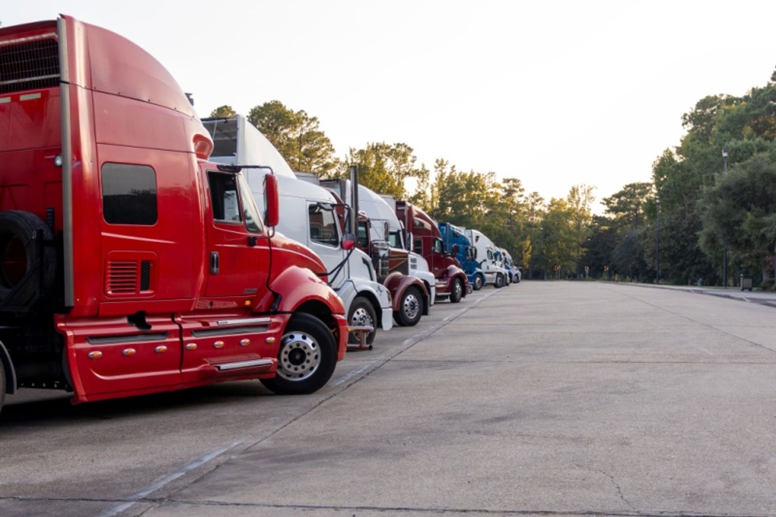 Parking platform using investment, integration to target truckload fleet inefficiency