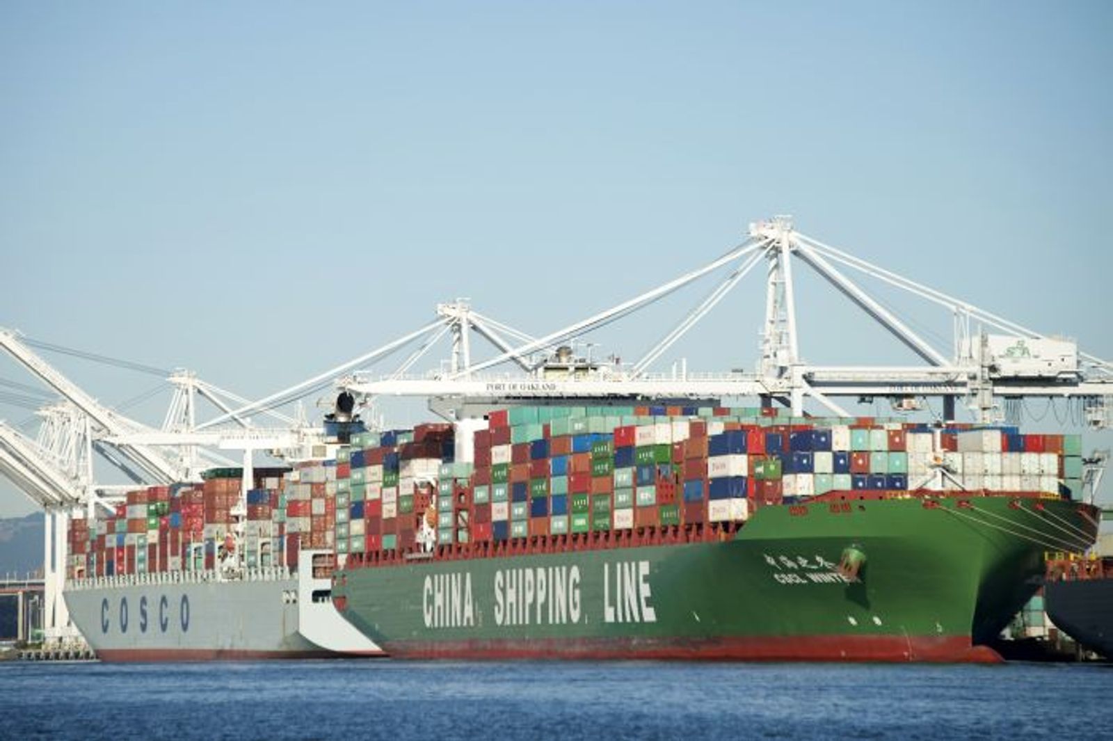 Cosco, OOCL incurred over $40 million in initial US port fees