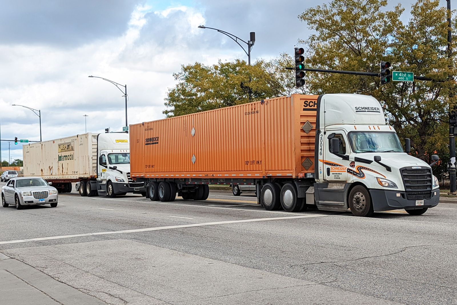 UP, CSX give priority loading to Schneider’s new intermodal service