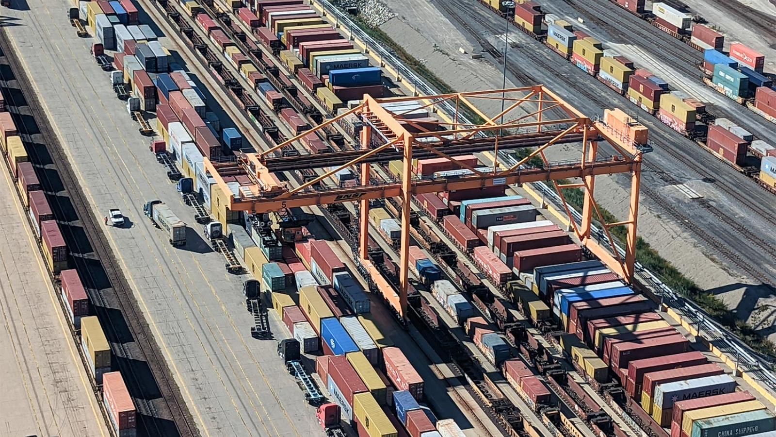 Key inland rail terminals battle post-storm congestion, driver complaints