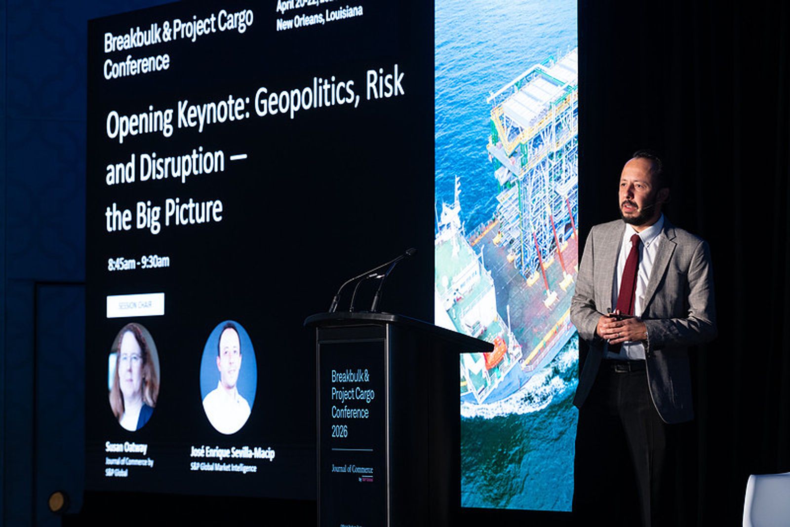 Breakbulk26: Geopolitical disruption to shipping the new norm: analyst
