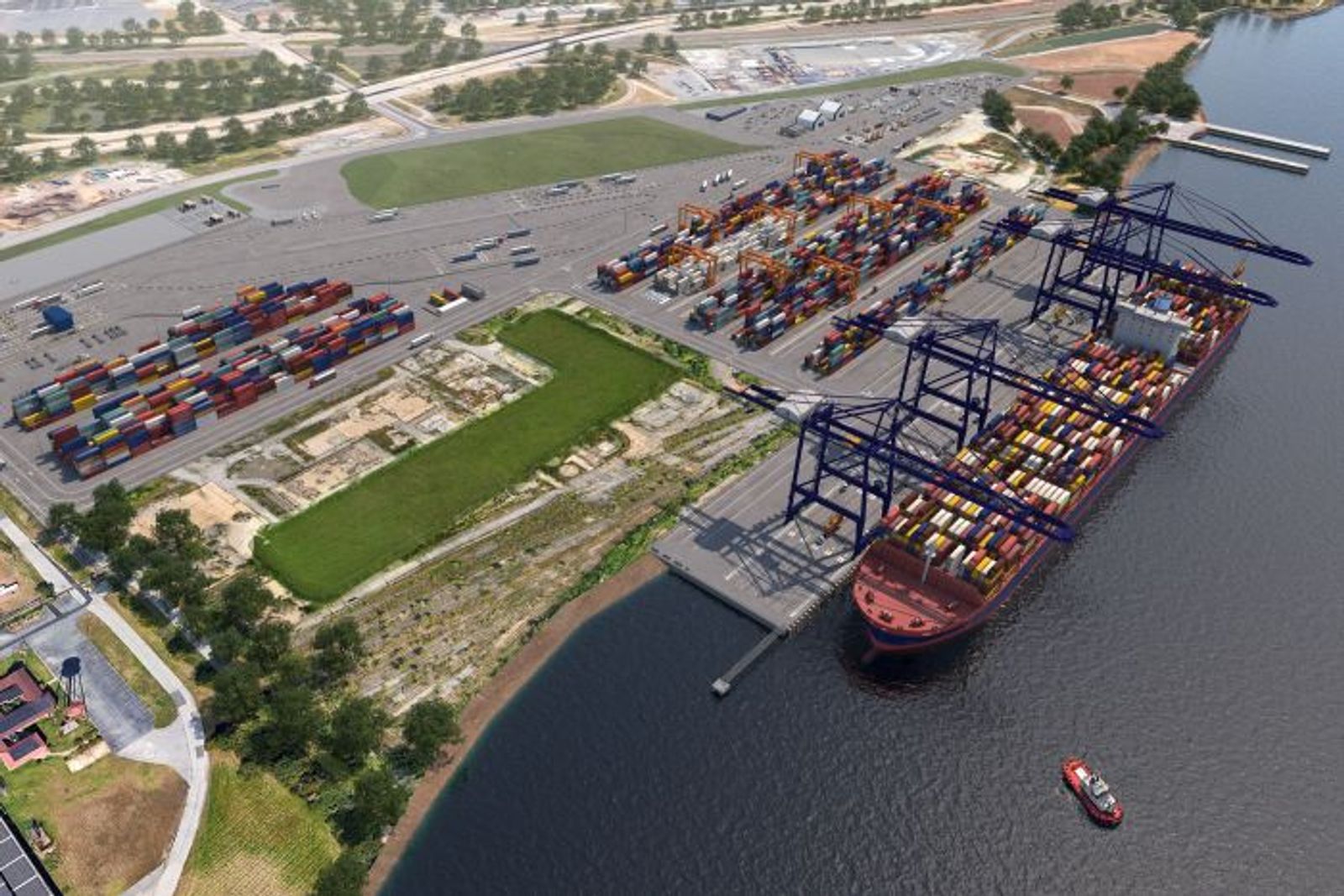 Enstructure takes first steps on new Delaware container terminal