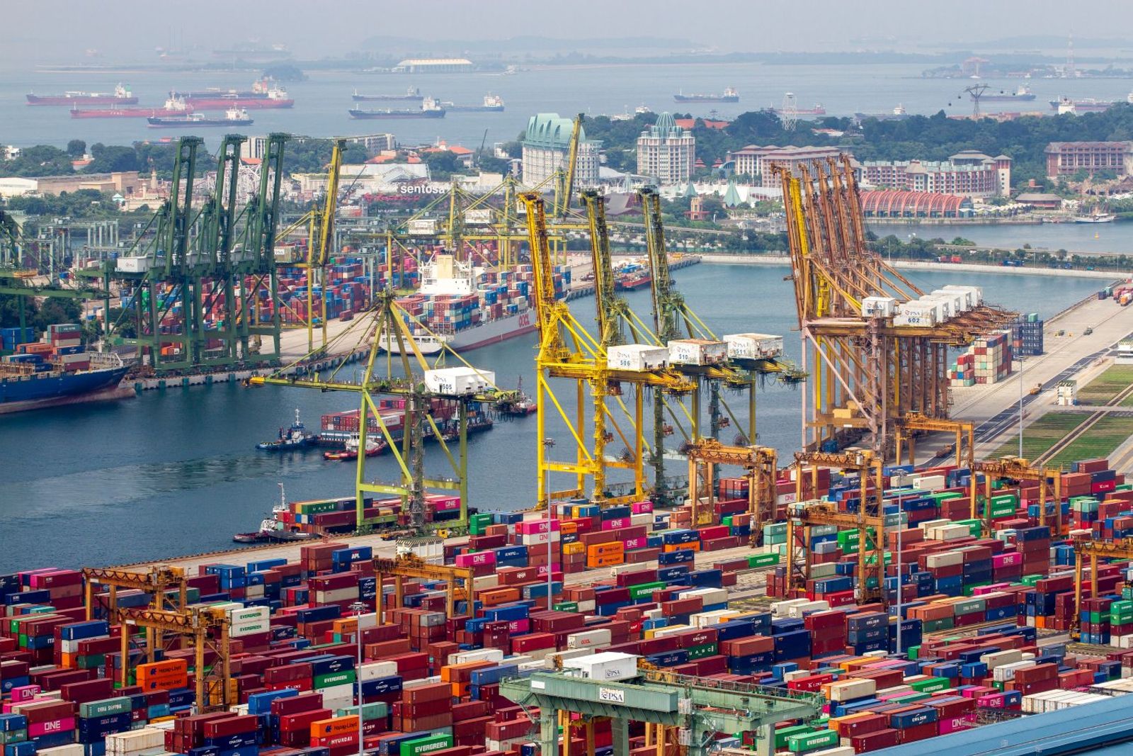 Asia port congestion worsens amid bad weather, vessel bunching