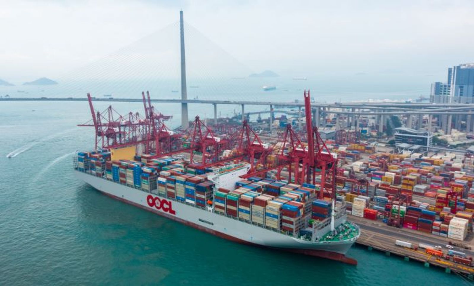 OOCL revenue, volume boosted by robust Q3 on trans-Pacific, Asia-Europe