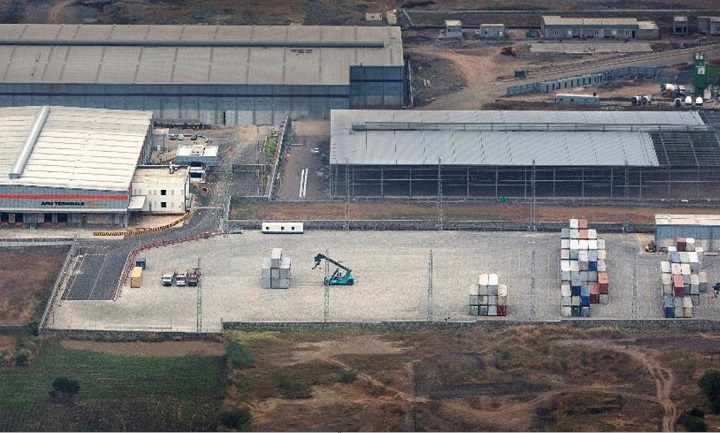 Maersk has been beefing up its logistics solutions for India exports and imports, as it expects Indian container trade to grow at a faster pace this year, after an 11 percent increase in the first quarter 2018. (Above: APM Terminals' Pune inland container depot in India.) Photo credit: APM Terminals India. APM Terminals Pune inland container depot.