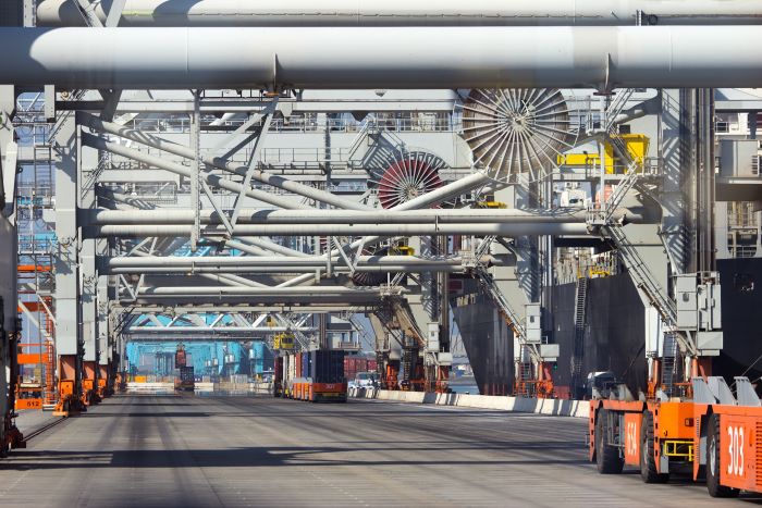 Marad indicated it is interested in broadly researching automation as it applies to vehicles, trains, vessels, infrastructure, and equipment as ports are nodes where freight industries intersect. Photo credit: Shutterstock.com.