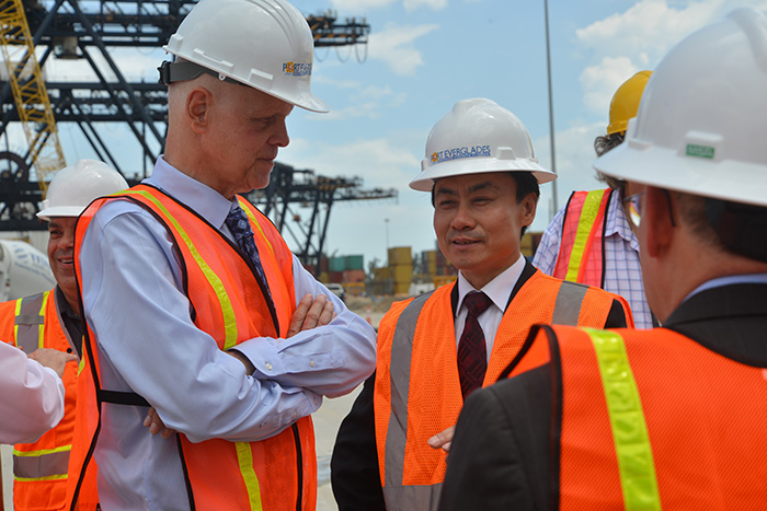 Steven M. Cernak led key dredging and port development projects as CEO at the ports of Galveston and Everglades, helping the latter to become the second largest port in Florida. Photo credit: Port Everglades.