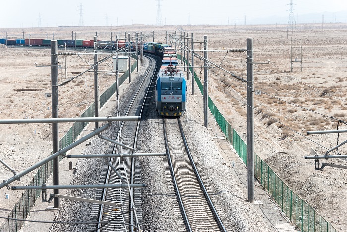 China-Europe rail services and volume on the overland route are growing strongly. Photo credit: Shutterstock.com. China Europe rail.