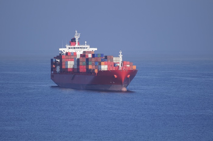 Ocean carriers want to avoid being caught up in secondary sanctions that will be imposed by the US on companies dealing with Iran. Photo credit: Shutterstock.com. A container ship at sea.