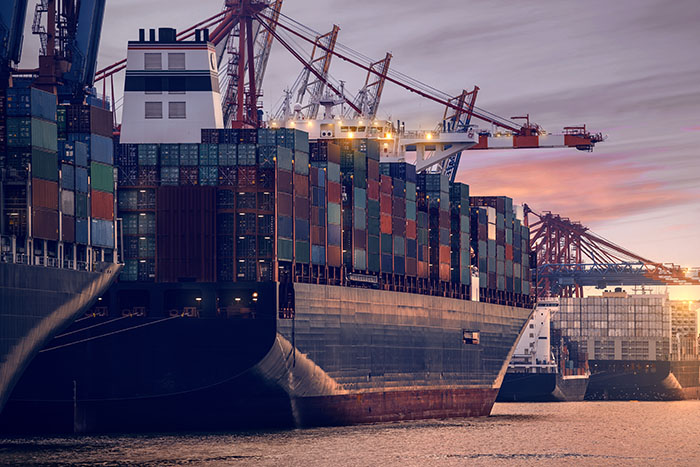 In the first 10 months of 2019, westbound Asia-Europe container volumes grew 3.8 percent compared with the same 2018 period, according to Container Trade Statistics (CTS). Photo credit: Shutterstock.com.