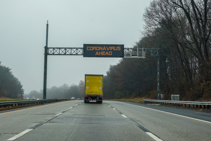 Some of the largest trucking companies believe the US economy "has hit bottom," but recovery may be slow, according to IHS Markit economists. Photo credit: Shutterstock.com.