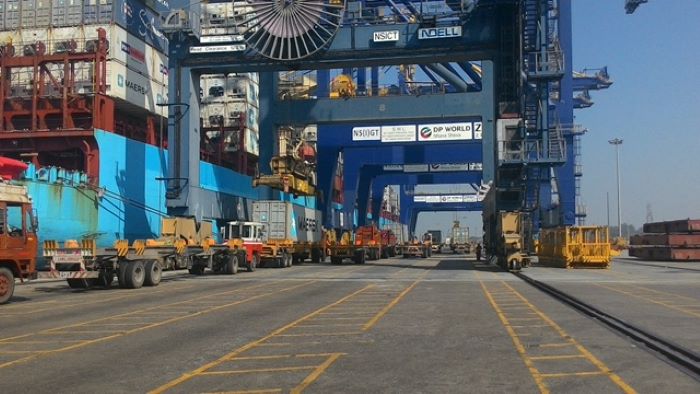 The group representing ship agents at India’s Jawaharlal Nehru port says extra charges levied by terminal operators are not justified. Photo credit: DP World Subcontinent.