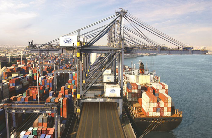 The new terminal will help relieve congestion at Karachi International Container Terminal.
