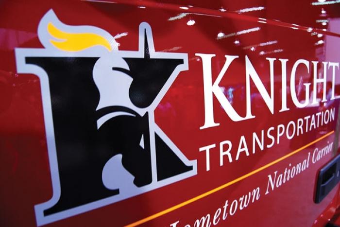 Knight-Swift merger, Schneider public offering, seen triggering more truckload acquisitions, consolidation, and soon. Photo credit: Knight Transportation. Knight Transportation.