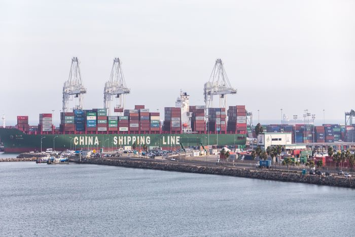 A study projected that new fee meant to subsidize the purchase of clean trucks in the ports of Los Angeles-Long Beach could result in the diversion of 3.5 million TEU by 2035. Photo credit: Shutterstock.com.