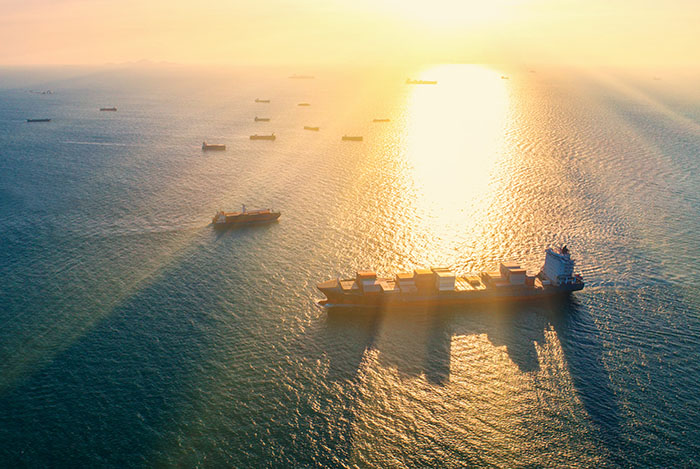 The combined market share of the 10 largest global container carriers has jumped from 12 percent in 2000 to 82 percent today. Photo credit: Shutterstock.com.