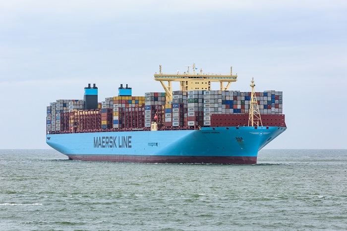 Concerning its first-quarter performance, Maersk CEO Soren Skou said: “We are starting to see the benefits of much better integration and collaboration between the previous independent units.” Photo credit: Shutterstock.com. Maersk Line.