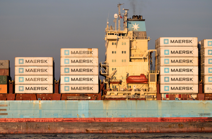 Maersk warned that although Chinese port container operations continue, refrigerated plug scarcity is slowing reefer shipments. Photo Credit: Shutterstock.com