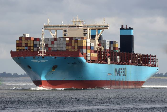 's logistics offerings, Maersk hopes to reach its customers directly and eliminate the need for intermediaries such as freight forwarders. Photo credit: Shutterstock.com.