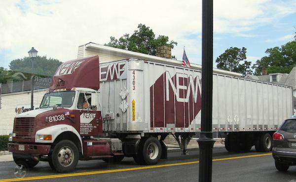 New England Motor Freight will be delivered in ‘orderly’ liquidation blamed on loss of key accounts, driver shortage, ‘onerous’ union contract. Photo Credit: JOC Images