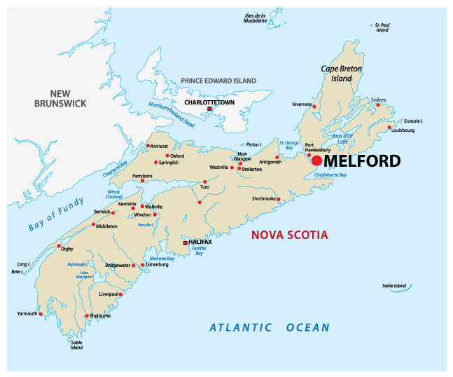 Strait Of Canso Map Melford Group Acquires Land For Planned Nova Scotia Terminal | Joc.com