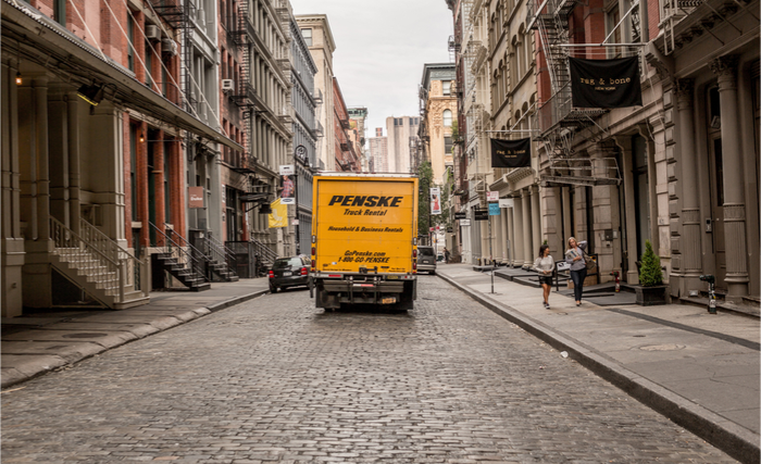 Truck drivers delivering retail goods and food into New York City say that any fee for entering a new "congestion pricing" zone will end up in the hands of the shipper. Photo: Shutterstock.
