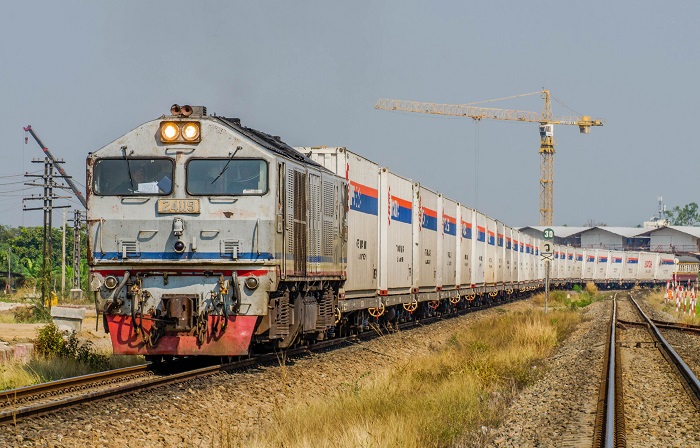 Nippon, one of the world’s largest logistics companies by revenue, is aggressively expanding its portfolio of regional services with a focus on cross-border land links in China and Southeast Asia. (Above: A Nippon Express train.) Photo credit: Shutterstock.com. A Nippon Express train.