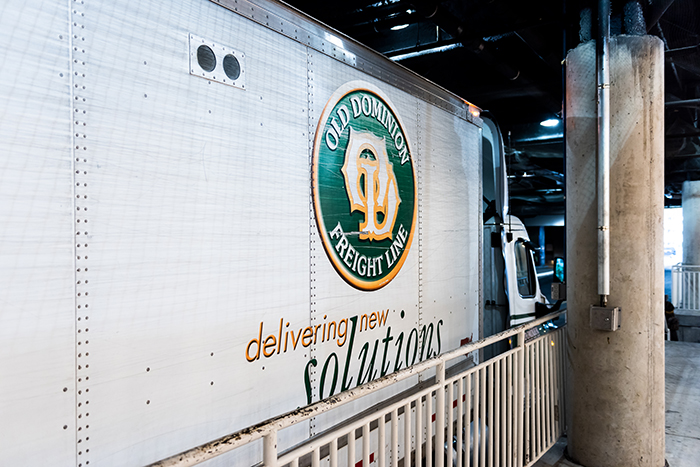 ODFL’s shippers are ‘positive’ and ‘busy,’ the carrier says, but the US economy remains ‘soft.’ Photo Credit: ODFL.