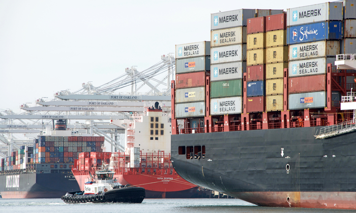 The West Coast Connie awards recognized Bill Shea for more than 30 years in the intermodal industry and Chris Lytle’s 53-year maritime career, most recently at the Port of Oakland (above). Photo credit: Shutterstock.com.