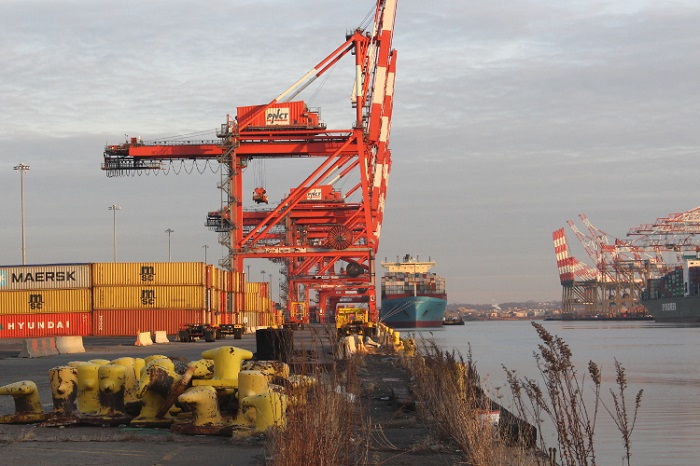 The rapid progress of a $500 million upgrade at the Port of New York and New Jersey's Port Newark Container Terminal (above) could attract shippers that are closely focused on speed and efficiency. Photo credit: Hugh Morley. The Port Newark Container Terminal (PNCT) in New Jersey.
