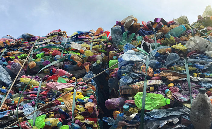 As of now, scrap and agriculture exporters and ocean carriers are in two parallel universes concerning whether space exists on ships heading to Southeast Asia and the Indian subcontinent. (Above: Plastic waste for recycling.) Photo credit: Shutterstock.com. Plastic waste for recycling.