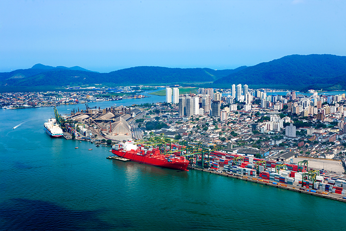 From Q1 2013 through Q3 2019, container volumes in the volatile Asia–East Coast South America trade grew in 15 quarters and shrunk in 11 quarters on a year-over-year basis. Photo credit: Shutterstock.com.