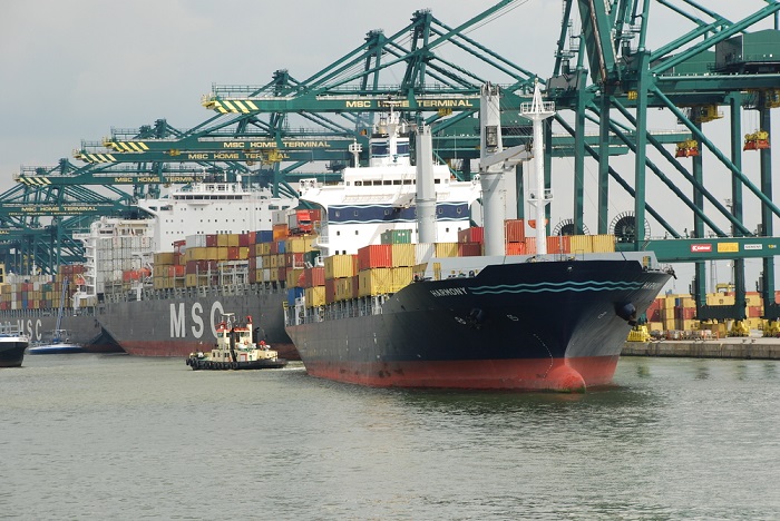The blanked sailing announcements for Chinese New Year have begun with 2M canceling 19 sailings over Week 6-8. Photo credit: Shutterstock.com.