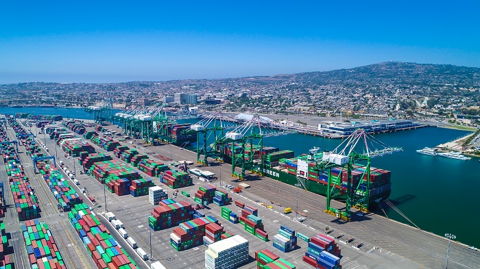 Port of Los Angeles. Photo credit: Shutterstock.com. Port of Los Angeles.