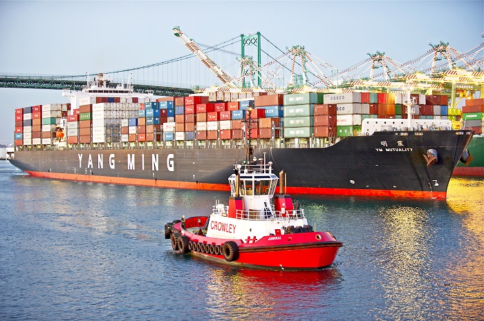 Above: A major entry point for China's imports to the US - the Port of Los Angeles. Photo credit: Shutterstock.com. Port of Los Angeles.