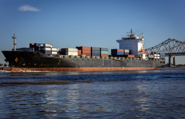 The advance of Tropical Storm Barry towards the Gulf Coast prompted the Port of New Orleans to opt to close Thursday afternoon, and one container vessel to skip the port, although the Port of Houston remained open. Photo Credit: Shutterstock