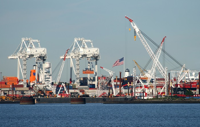 There was a shortage of railcars at the Port of New York and New Jersey, and departing trains had too few cars on them to remove all containers, creating a buildup. Photo credit: Shutterstock. Shippers are looking to move cargo by truck from the Port of New York and New Jersey, rather than face the potential delay of moving it by rail.