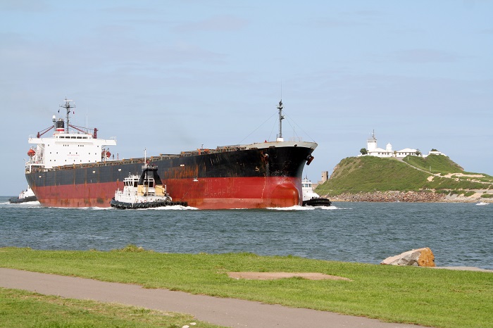 China Merchants’ purchase of a stake in the Port of Newcastle, Australia’s largest east coast port, would be its first in Oceania. However, the deal, subject to Australia review, occurs at a time of increased political and trade tension between the strong-performing Asia economies. (Above: A ship approaches the Port of Newcastle, Australia.) Photo credit: Shutterstock.com Container ship near the Port of Newcastle, Australia.