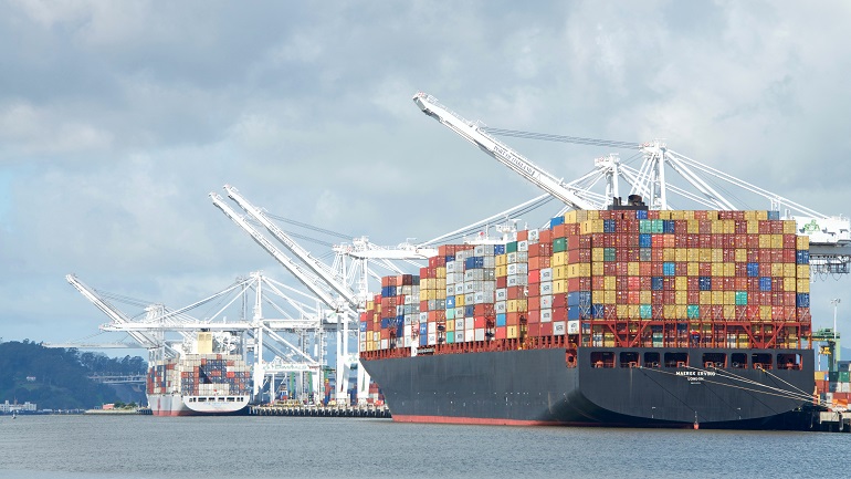 Port of Oakland.