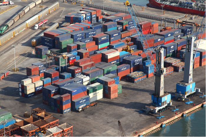 Veracruz will have seven cranes by the end of the year to speed offloading, and connections with two railroads. Photo credit: Shutterstock.com