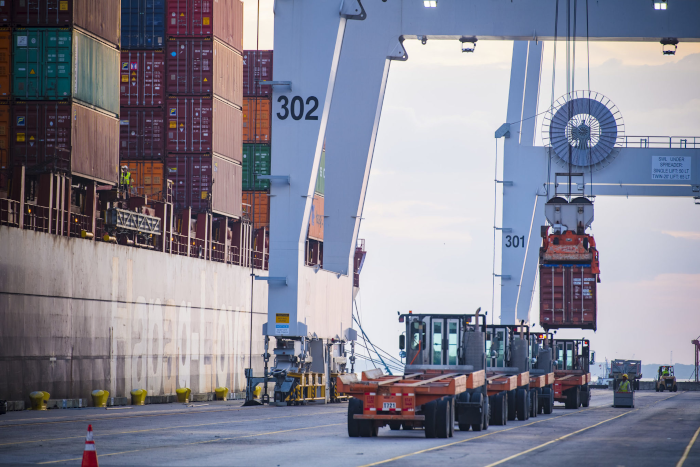 The ports of Houston, Mobile, and New Orleans handled close to 90 percent of cargo that passed through the Gulf Coast in 2019. Photo credit: Port of Houston Authority.
