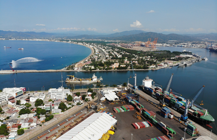 Cargo volumes through the Port of Manzanillo, Mexico's largest port, fell by 3.8 percent, including a 7.2 percent decline in exports,in 2019, Mexican government figures show. Photo credit: Shutterstock.com