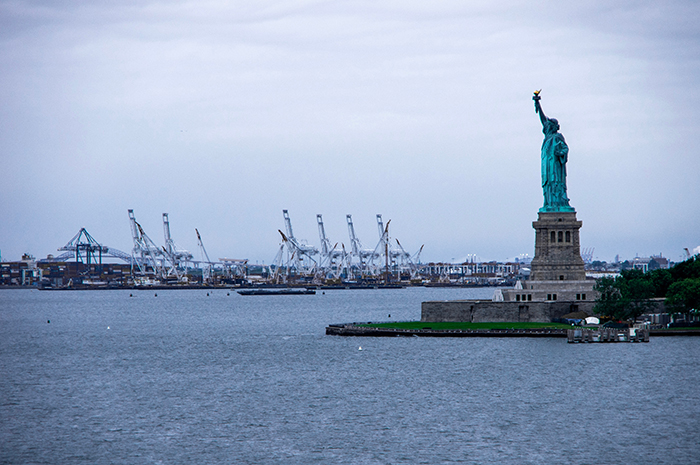 The coronavirus disease 2019 (COVID-19) impacted just over 320 longshore workers in the Port of New York and New Jersey during its peak in March and April peak, and 61 tested positive in May. Photo credit: Shutterstock.com.